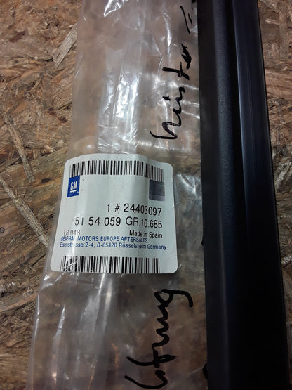 Vectra C Fensterdichtung hinten links original GM Opel NEU