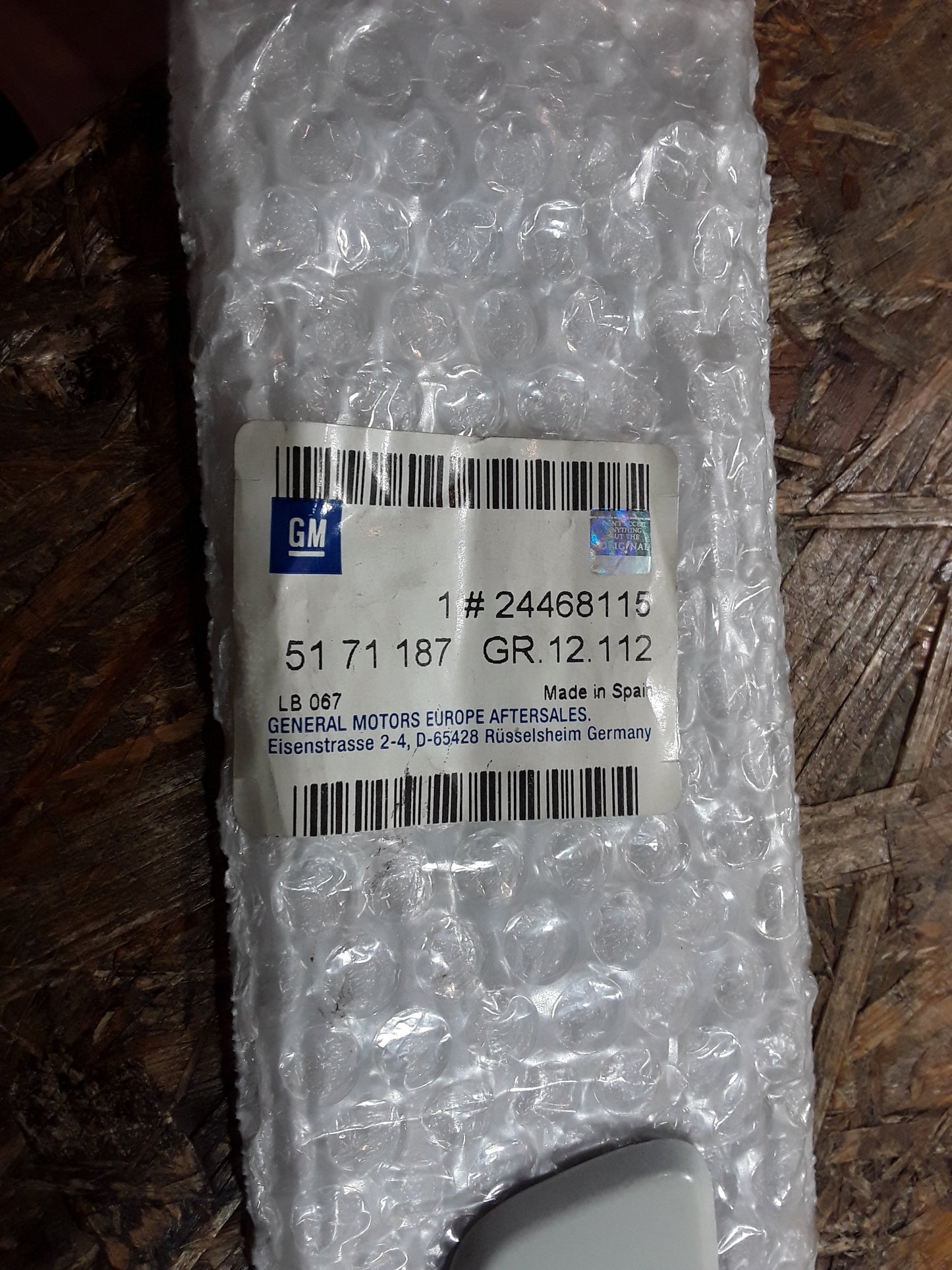 Corsa C 3-Türer Schutzzierleiste links original GM Opel NEU