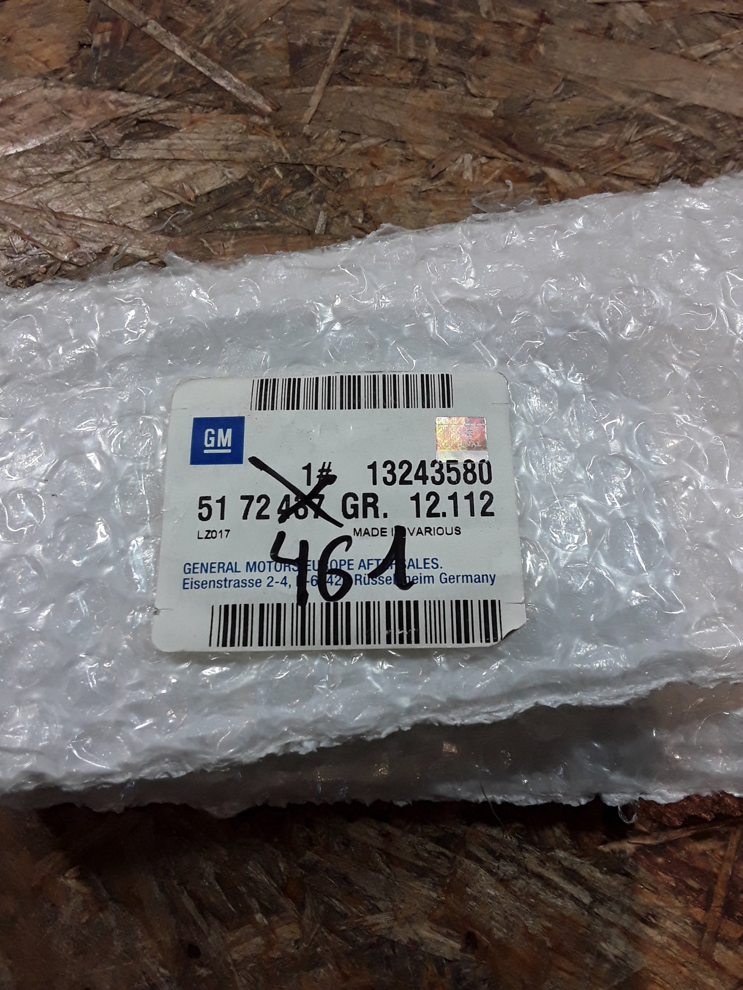 Corsa D 3-Türer Schutzzierleiste vorne links original GM Opel NEU