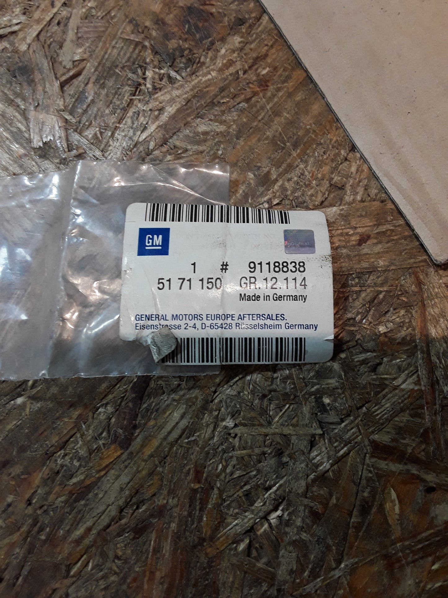 Vectra B Schutzzierleiste hinten rechts original GM Opel NEU