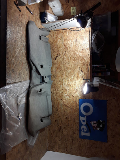 Astra F Teppich hinten grau original GM Opel NEU