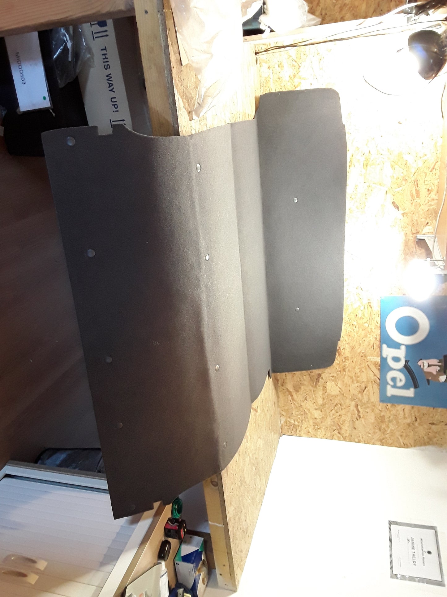 Kadett E Teppich Innenboden hinten original GM Opel NEU