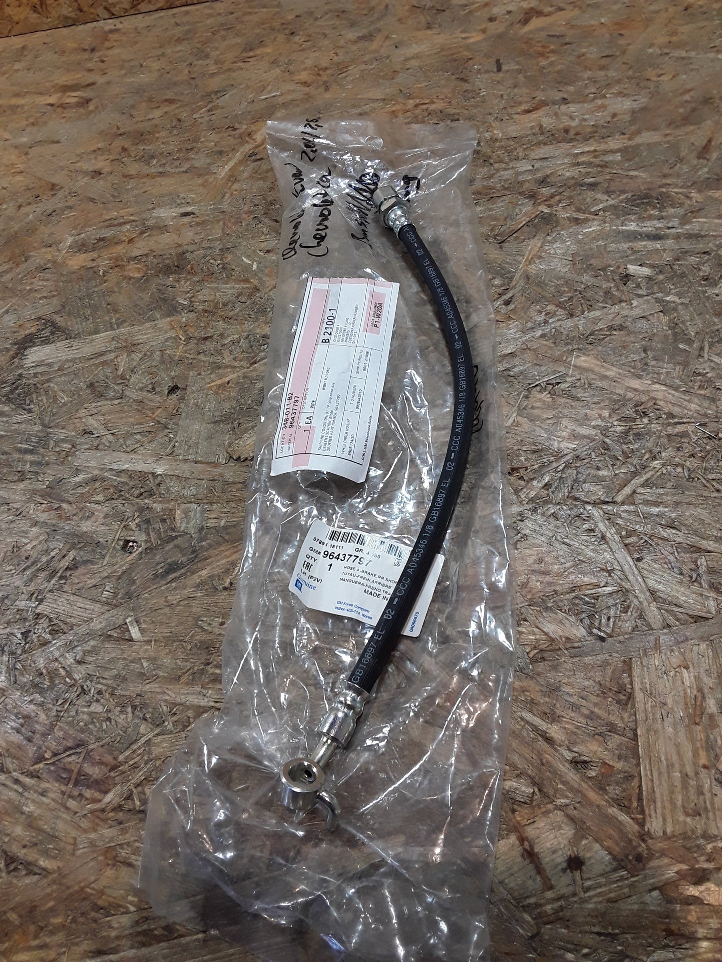 Chevrolet Evanda Epica 2,0l/2,5l Bremsleitung original GM Opel NEU