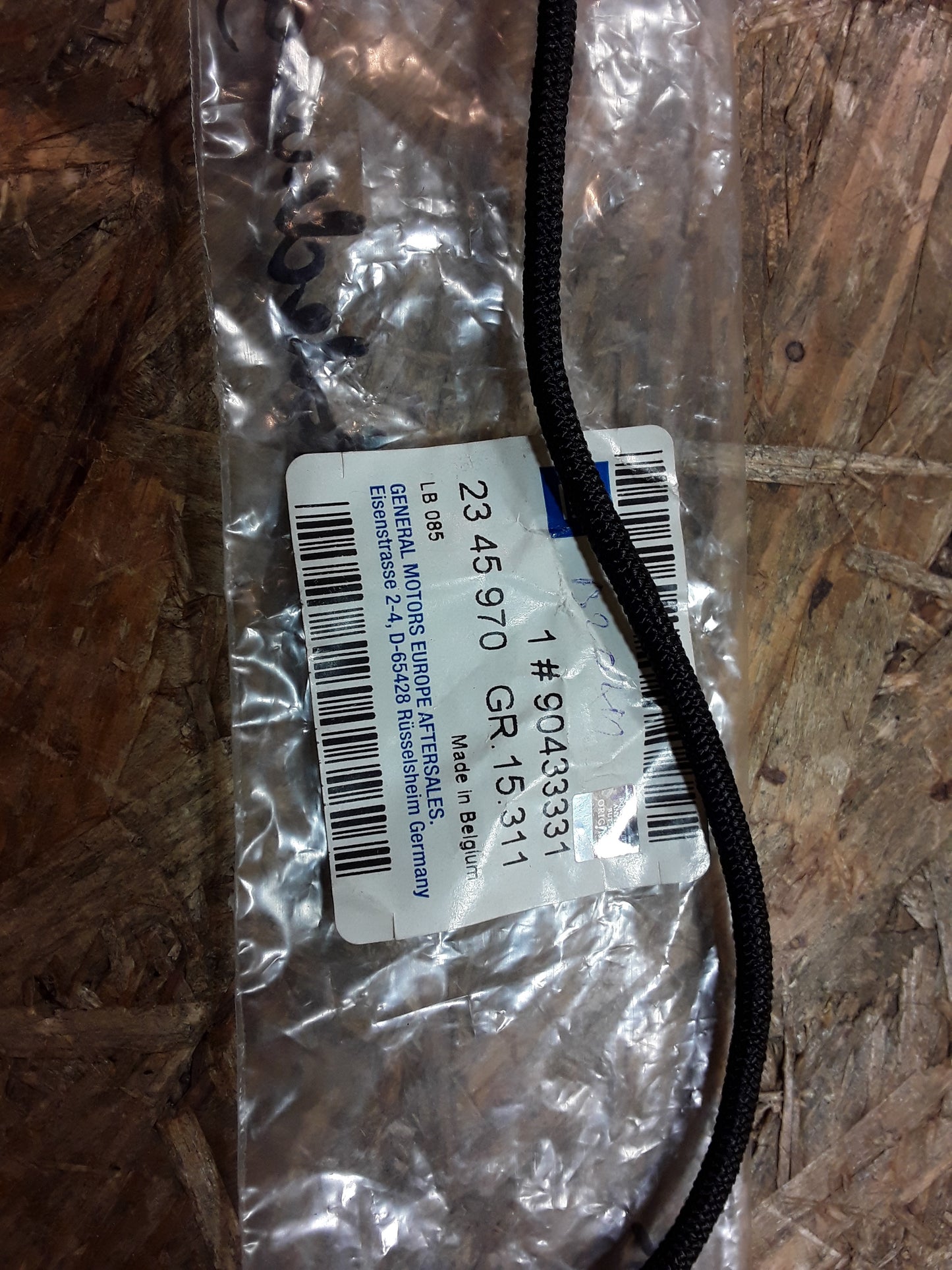 Vectra B Riemen Ladreraumabdeckung original GM Opel NEU