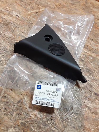 Astra G Zafira A Verkleidung Einsatzecke Fenster vorne innen rechts original GM Opel NEU