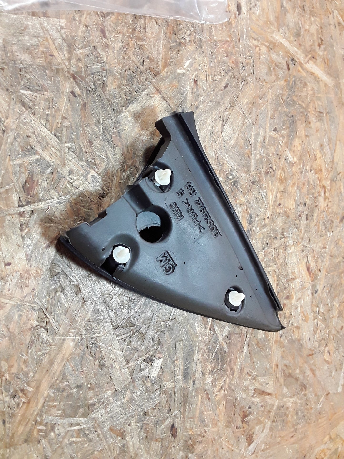 Astra G Zafira A Verkleidung Einsatzecke Fenster vorne innen rechts original GM Opel NEU