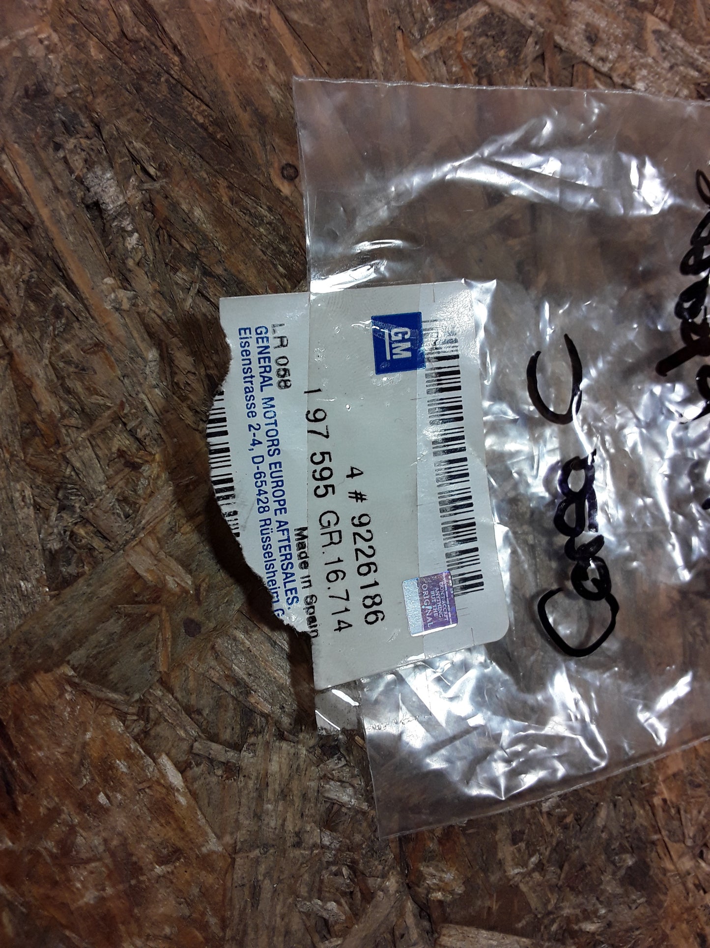 Corsa C Abdeckkappe Sicherheitsgurt original GM Opel NEU