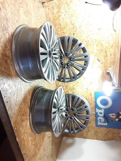 Meriva B Alufelgensatz 7x17 ET 35 titanglänzend original GM Opel NEU