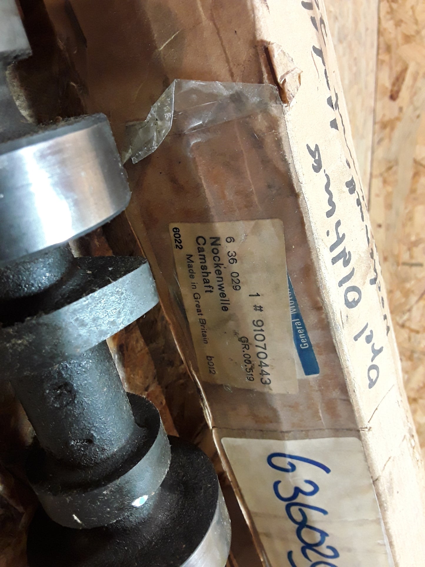 Opel Oldtimer Modell leider unbekannt Nockenwelle original GM Opel NEU