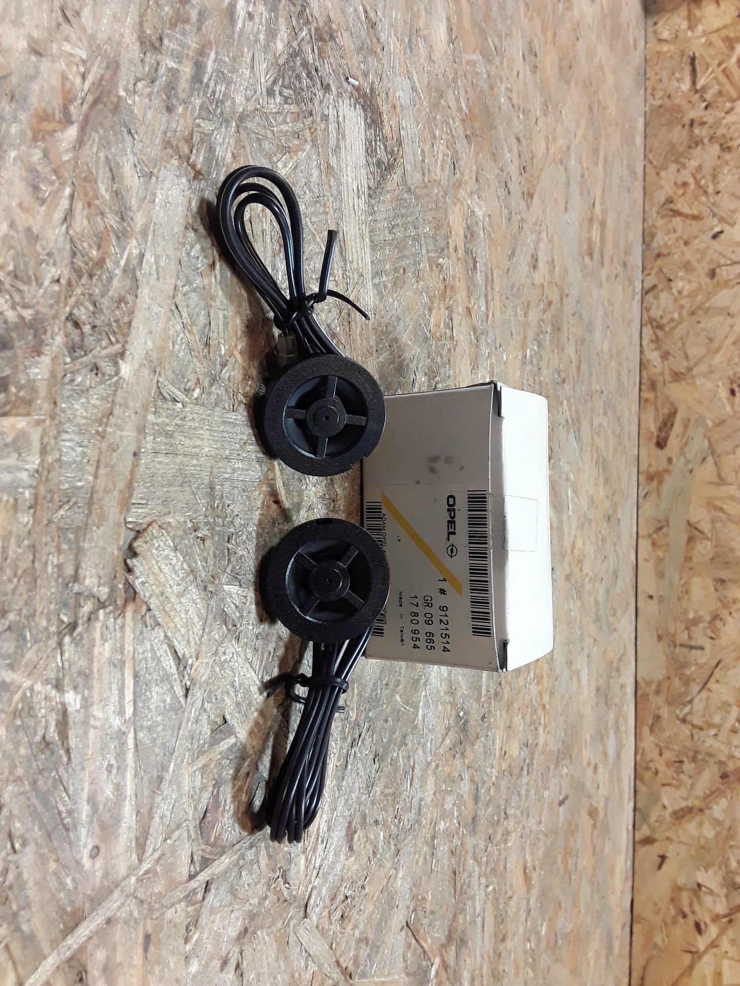 Astra G Satz Lautsprecher Hochtöner Hintertüre original GM Opel NEU