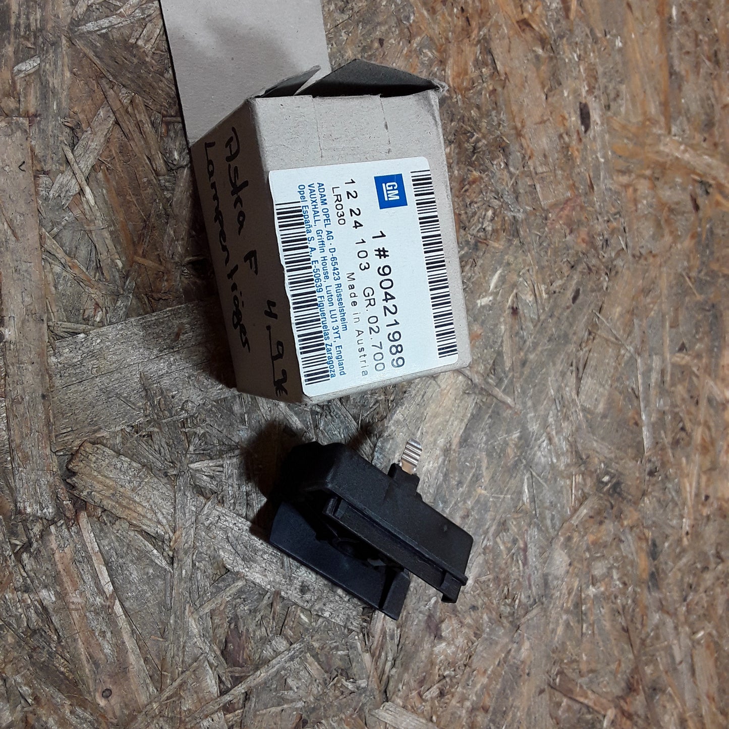 Astra F Lampenträger original GM Opel NEU