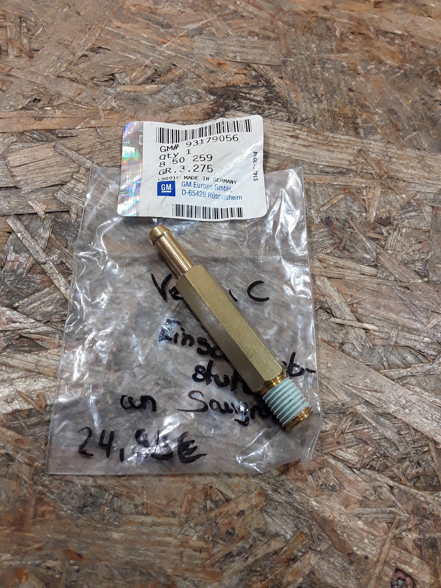 Vectra C Einschraubstützen an Saugrohr original GM Opel NEU