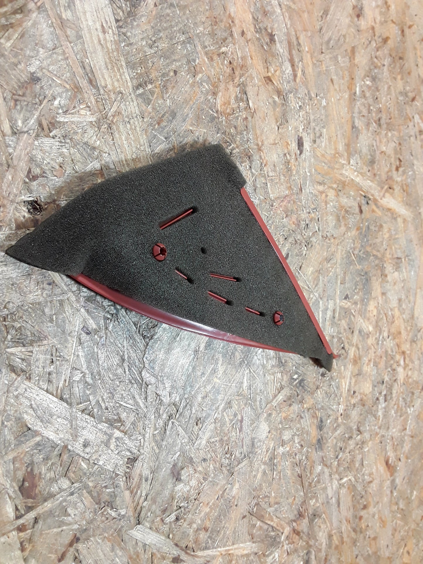 Ascona C Einsatzecke innen rot original GM Opel NEU