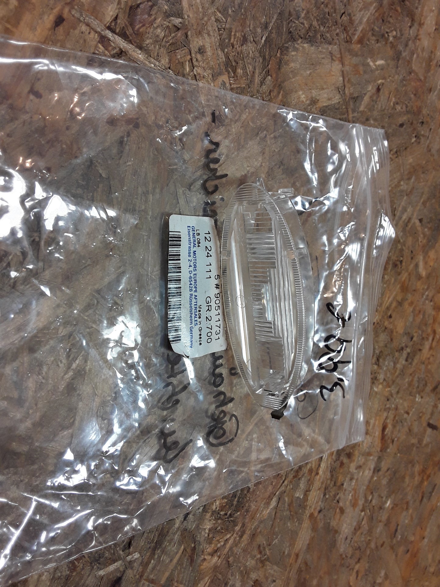 Corsa B Tigra A Gehäuse Kennzeichenleuchte original GM Opel NEU