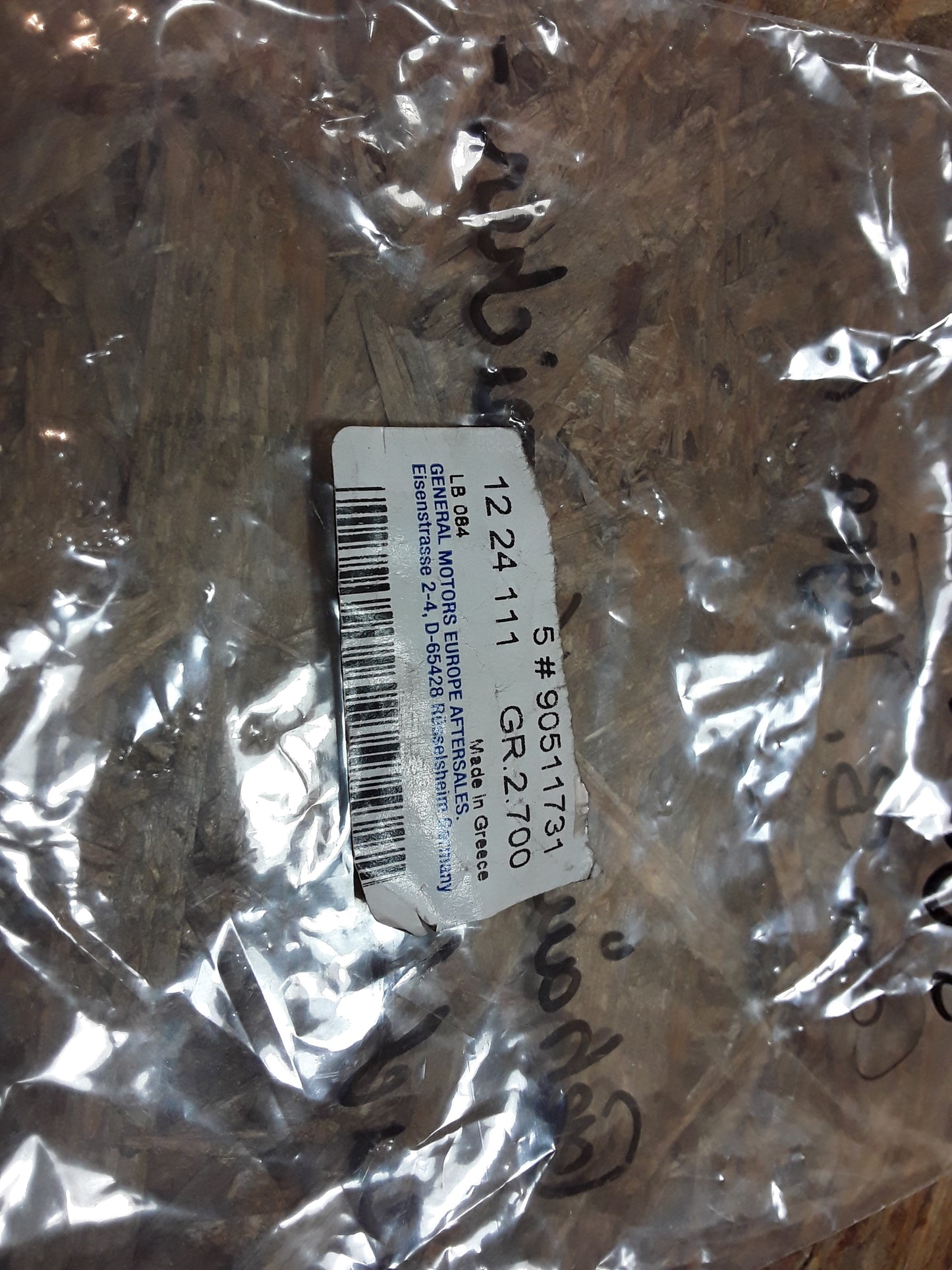 Corsa B Tigra A Gehäuse Kennzeichenleuchte original GM Opel NEU