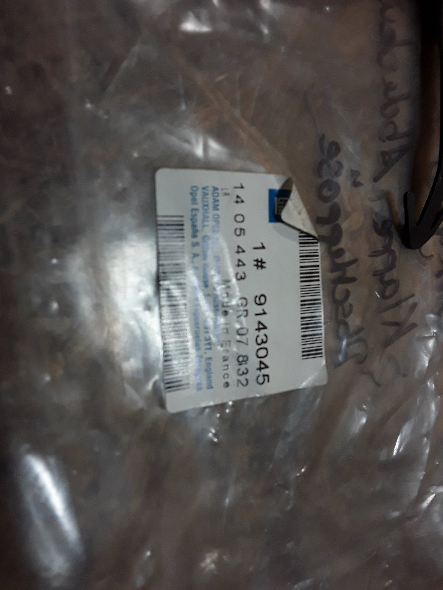 Omega B Klappe Abdeckung Abschleppöse original GM Opel NEU