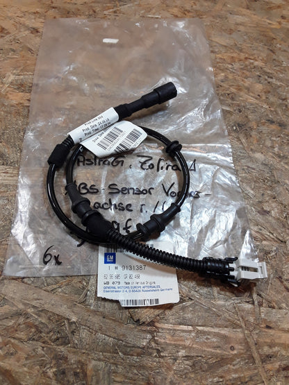 Astra G Zafira A ABS Sensor Vorderachse r/l original GM Opel NEU