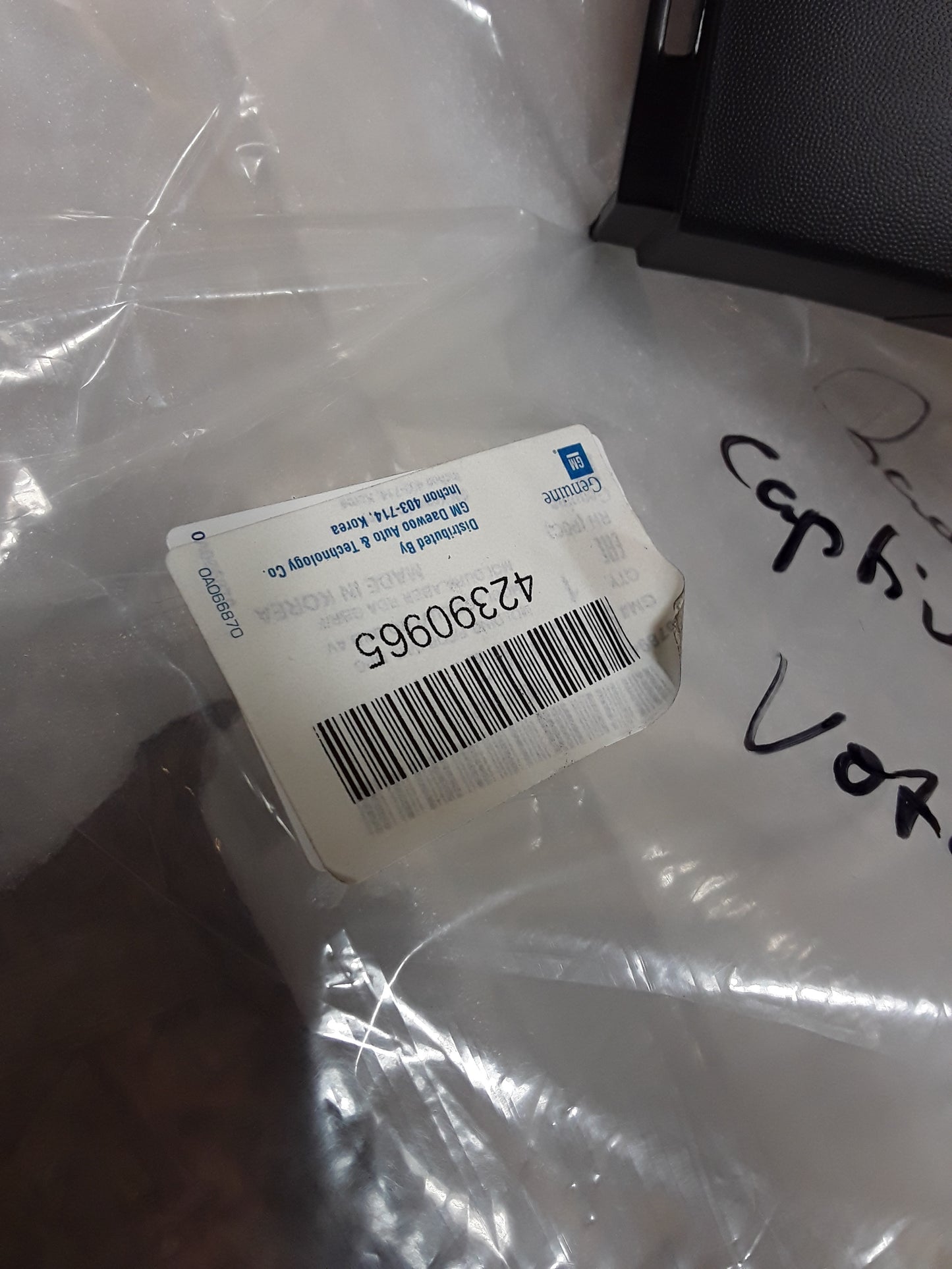 Chevrolet Captiva C100 00-15 Bj Blende Radlauf vorne rechts original GM NEU