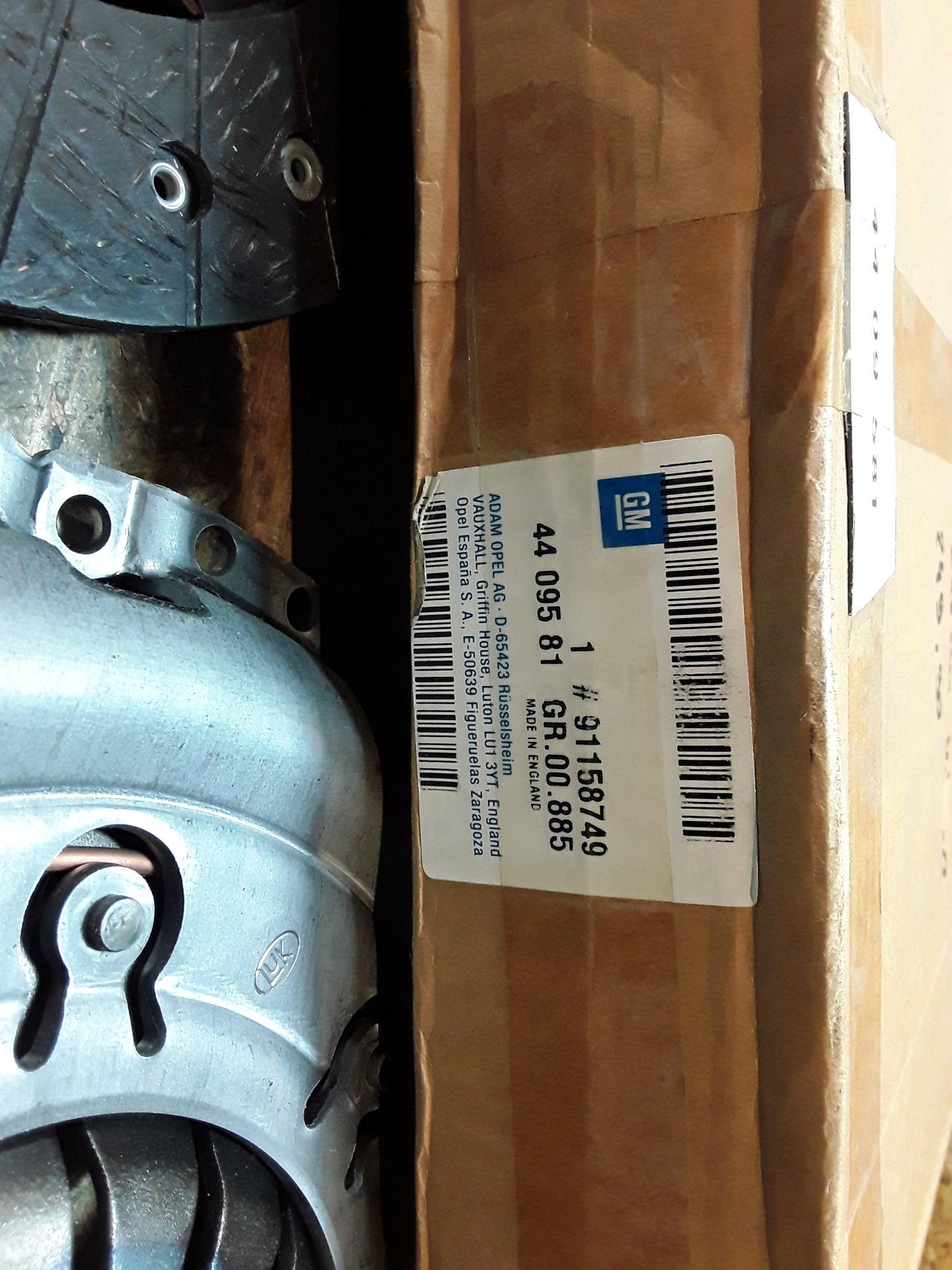 Vivaro Kupplungssatz 240mm original GM Opel NEU