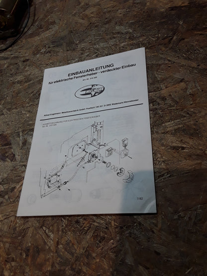 Modelle siehe Bild elektrischer Fensterheber original Engelmann NEU