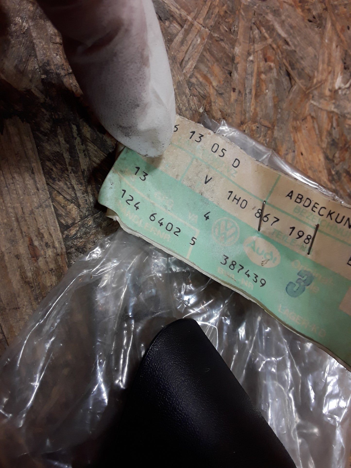 Golf 3 / Vento Türgriff Abdeckung vorne rechts original VW NEU