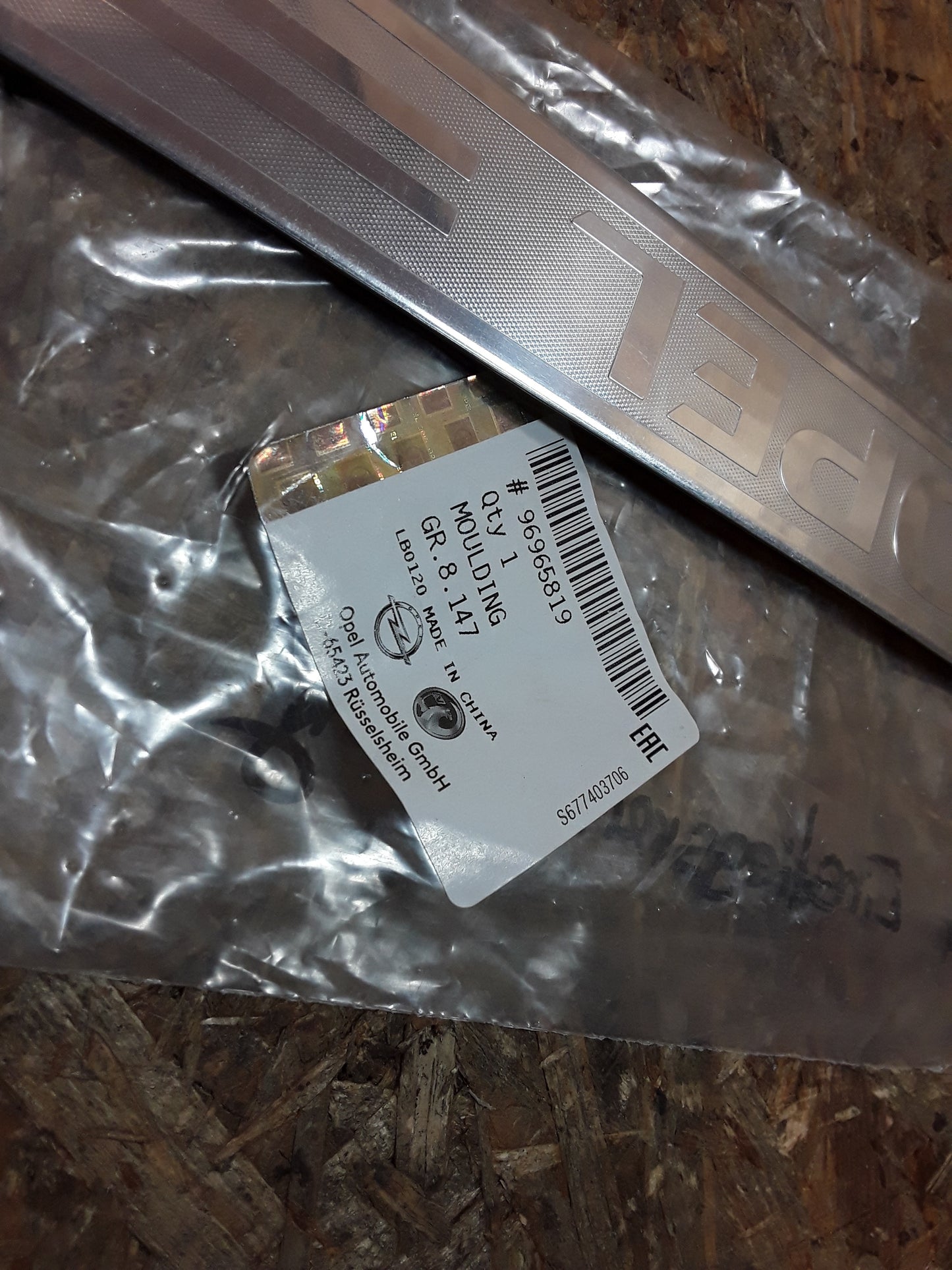 Mokka Verkleidung Einstiegsleiste original GM Opel NEU