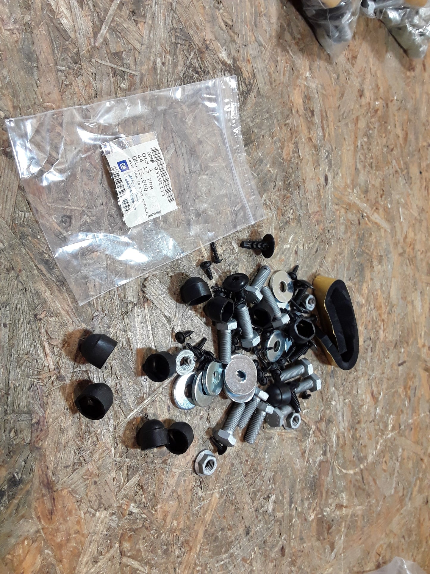 Vivaro A Satz Befestigungsteile an Schiebetüre original GM Opel NEU