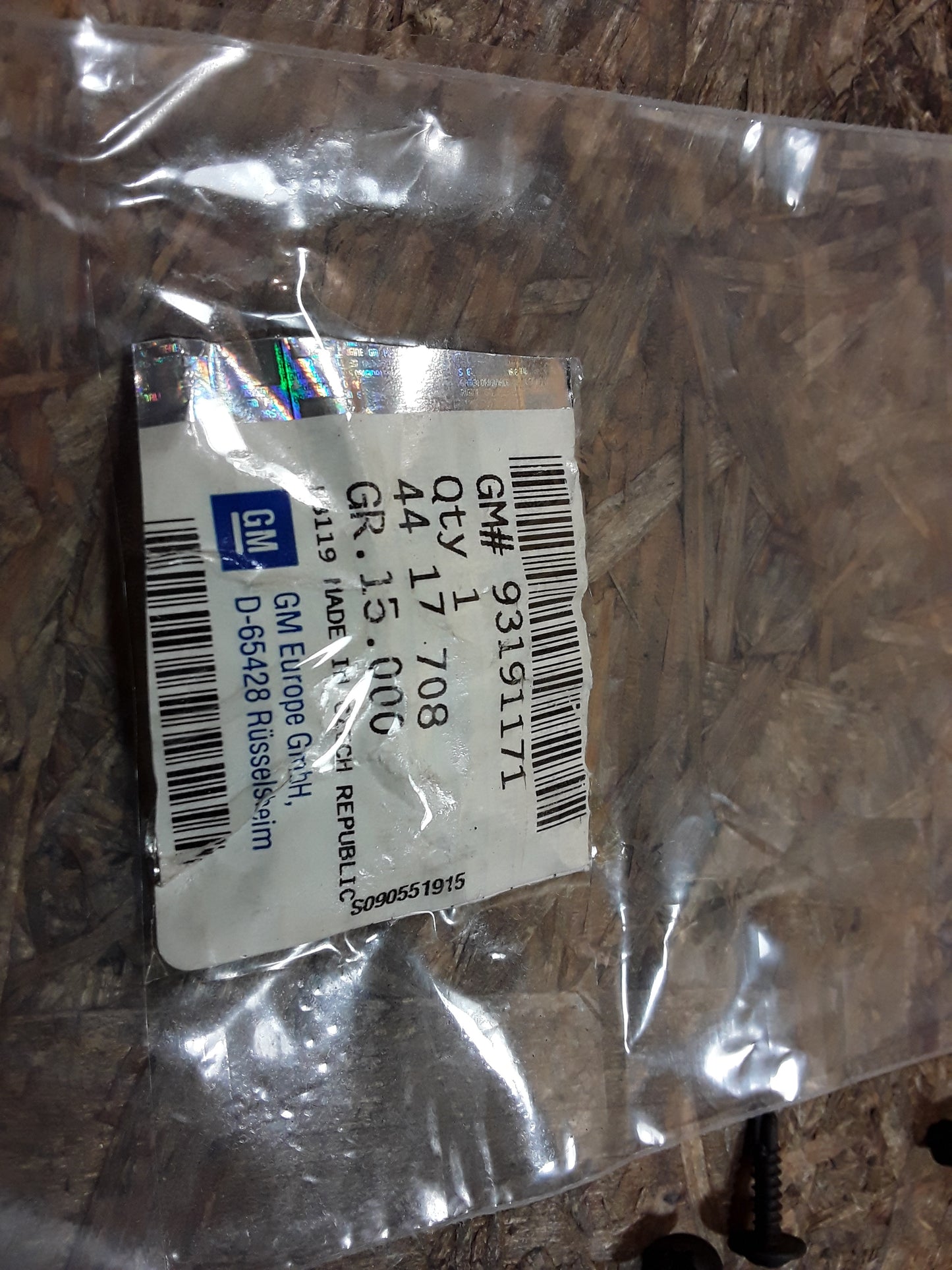 Vivaro A Satz Befestigungsteile an Schiebetüre original GM Opel NEU