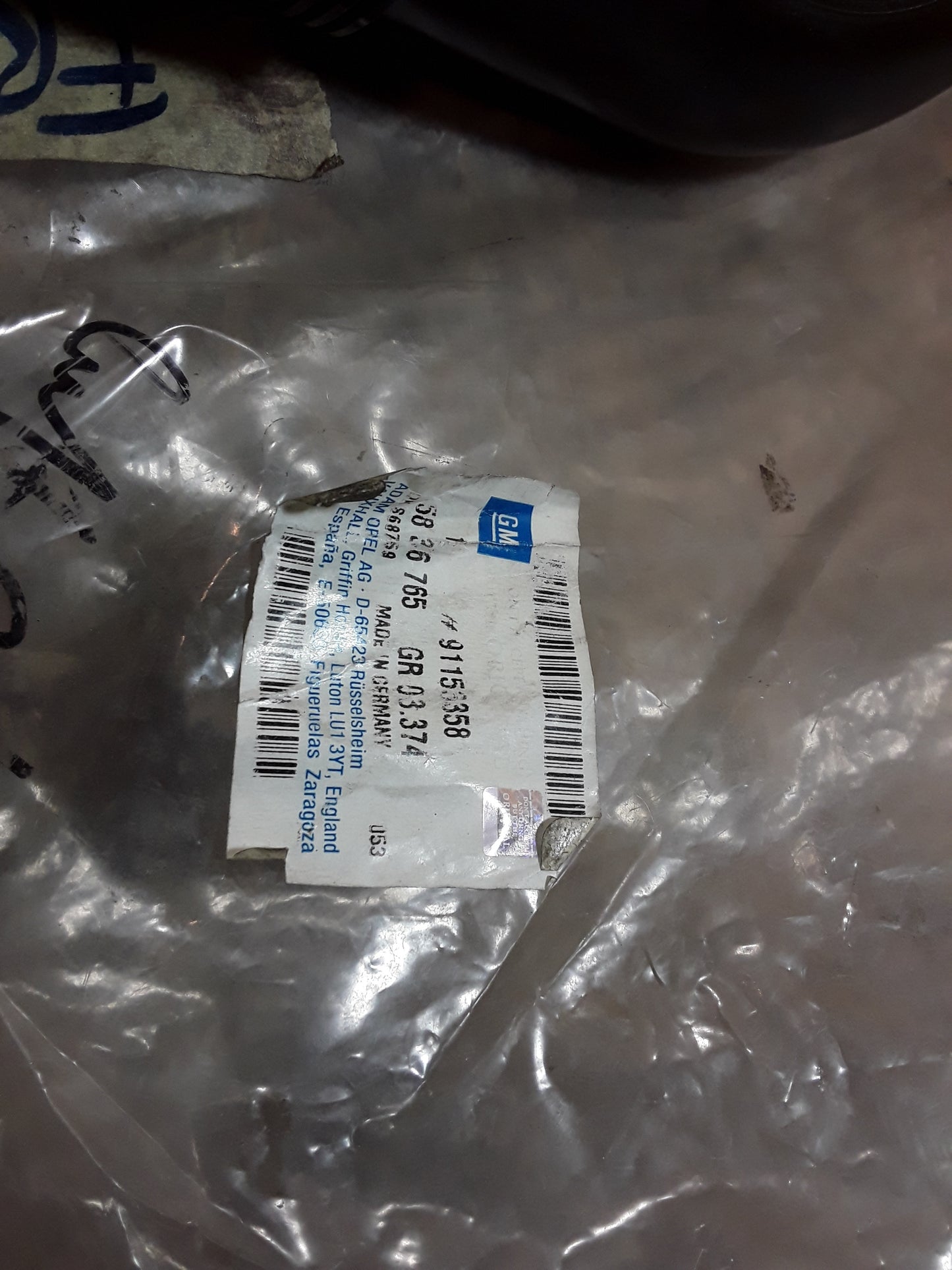 Frontera A 25DT  Schlauchbogen Luftreiniger an Turbolader original GM Opel NEU