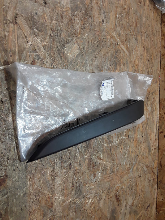 Astra H Zierleiste Stoßfänger vorne links anthrazit original GM Opel NEU