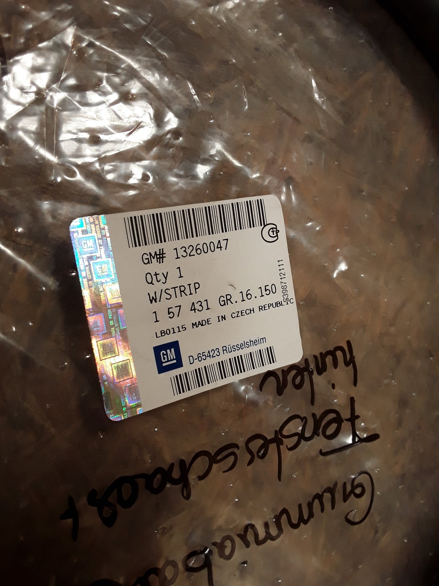 Astra J 5-Türer Gummiabdichtung Fensterschacht hinten original GM Opel NEU