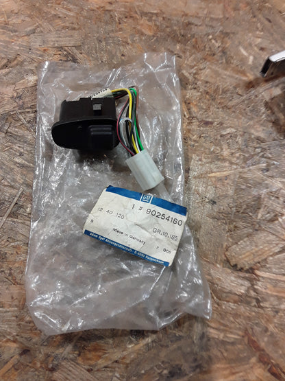 Omega A Schalter Spiegelverstellung Außenspiegel original GM Opel NEU