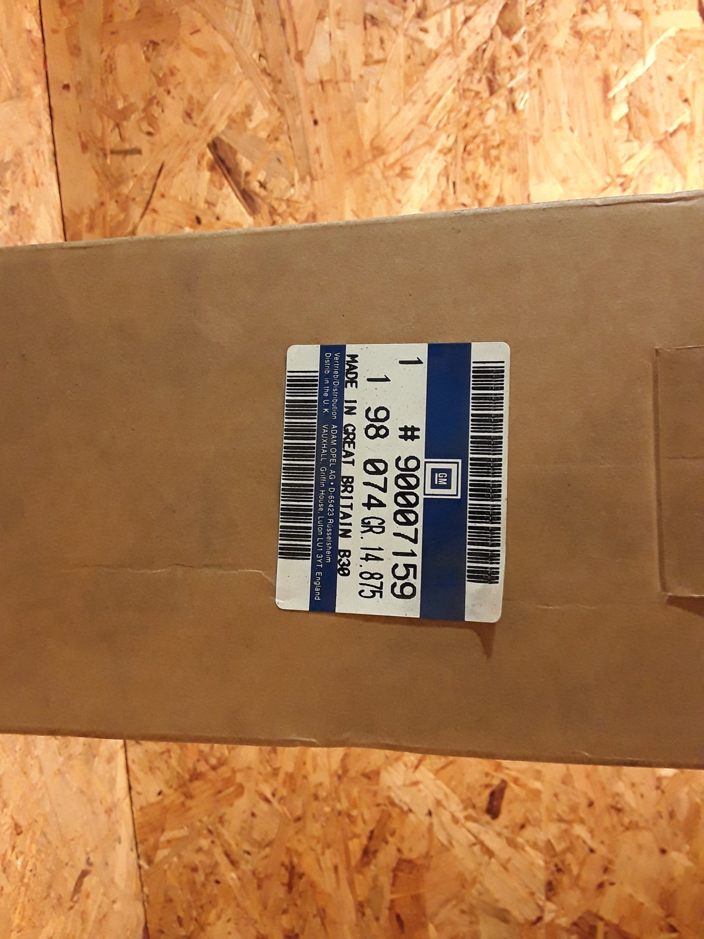 Kadett E Sicherheitsgurt original GM Opel NEU