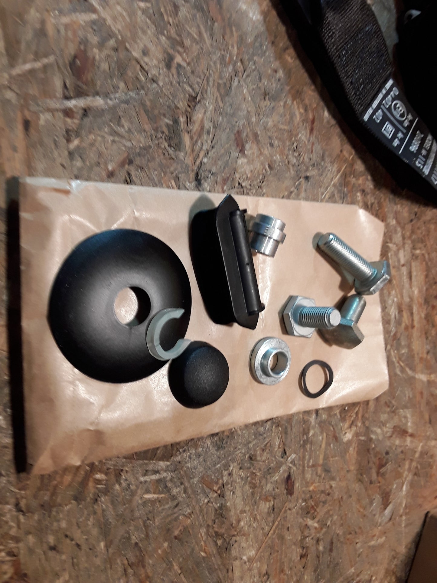 Kadett E Sicherheitsgurt original GM Opel NEU