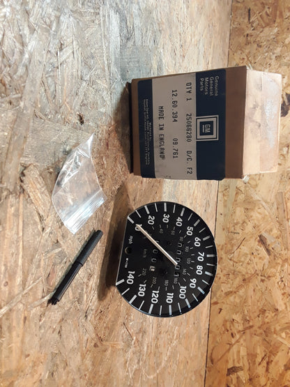 Kadett E (Mph) Tachometer original GM Opel NEU