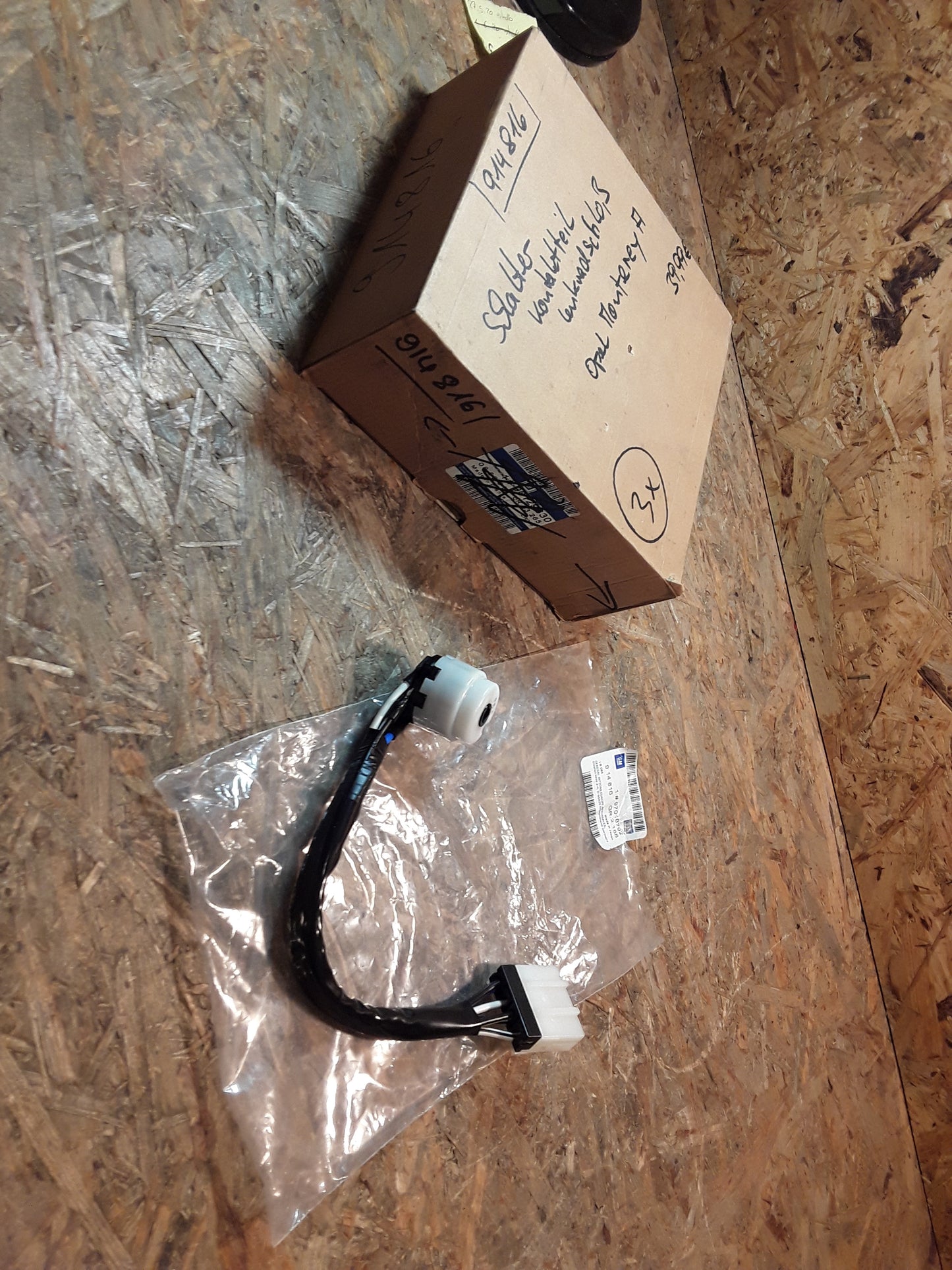 Monterey A Schalter Kontaktteil Lenkradschloss original GM Opel NEU