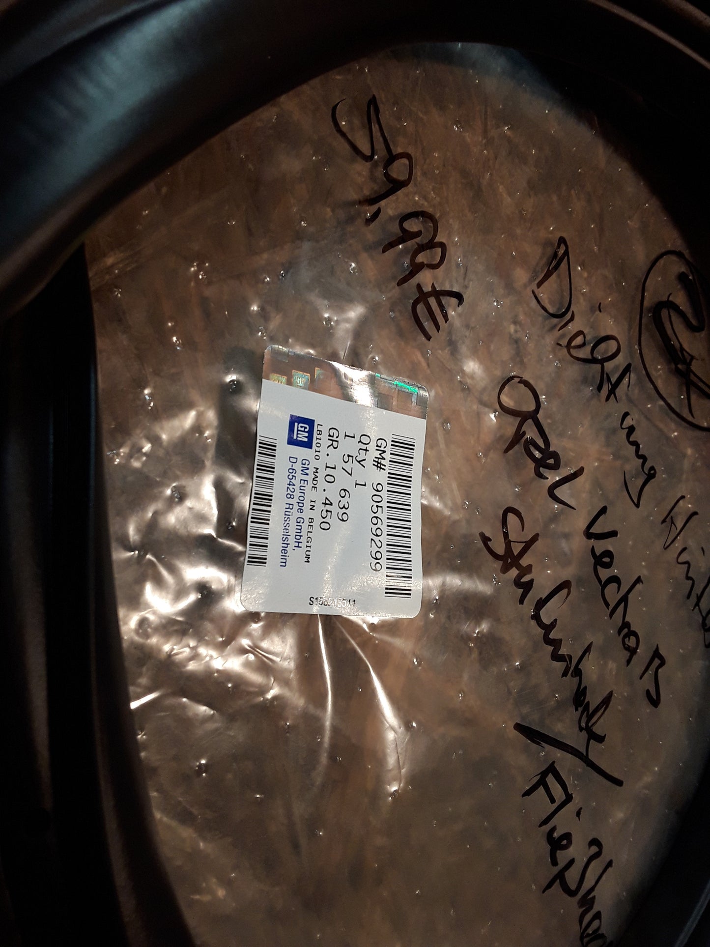 Vectra B Stufenheck / Fließheck Dichtung Hintertüre links original GM Opel NEU