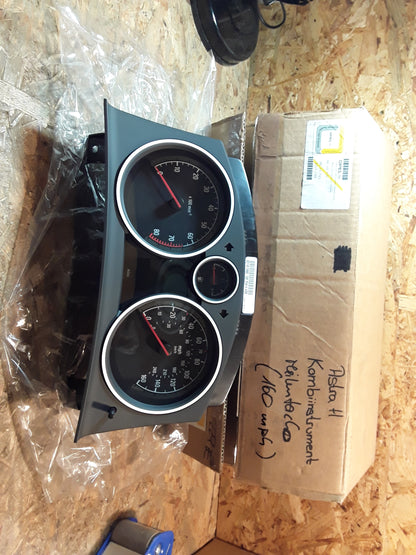 Astra H Kombiinstrument Meilentacho (160 mph) original GM Opel NEU