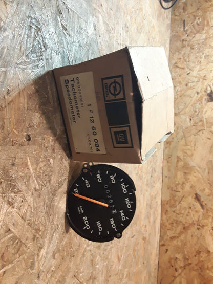 Rekord E (E1) Tachometer original GM Opel NEU