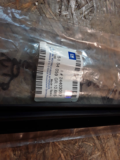 Vectra C Dichtung Fensterschacht hinten innen links original GM Opel NEU