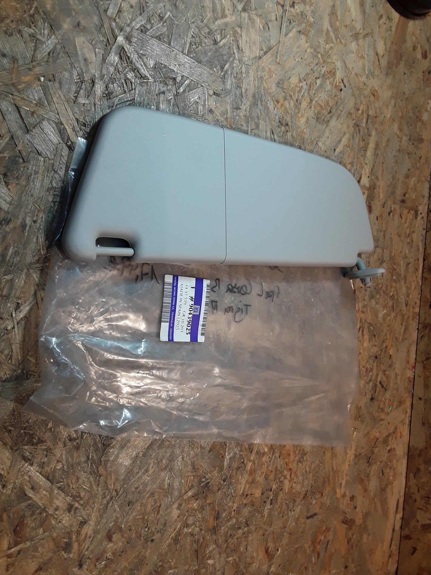 Corsa B Tigra A Sonnenblende links original GM Opel NEU