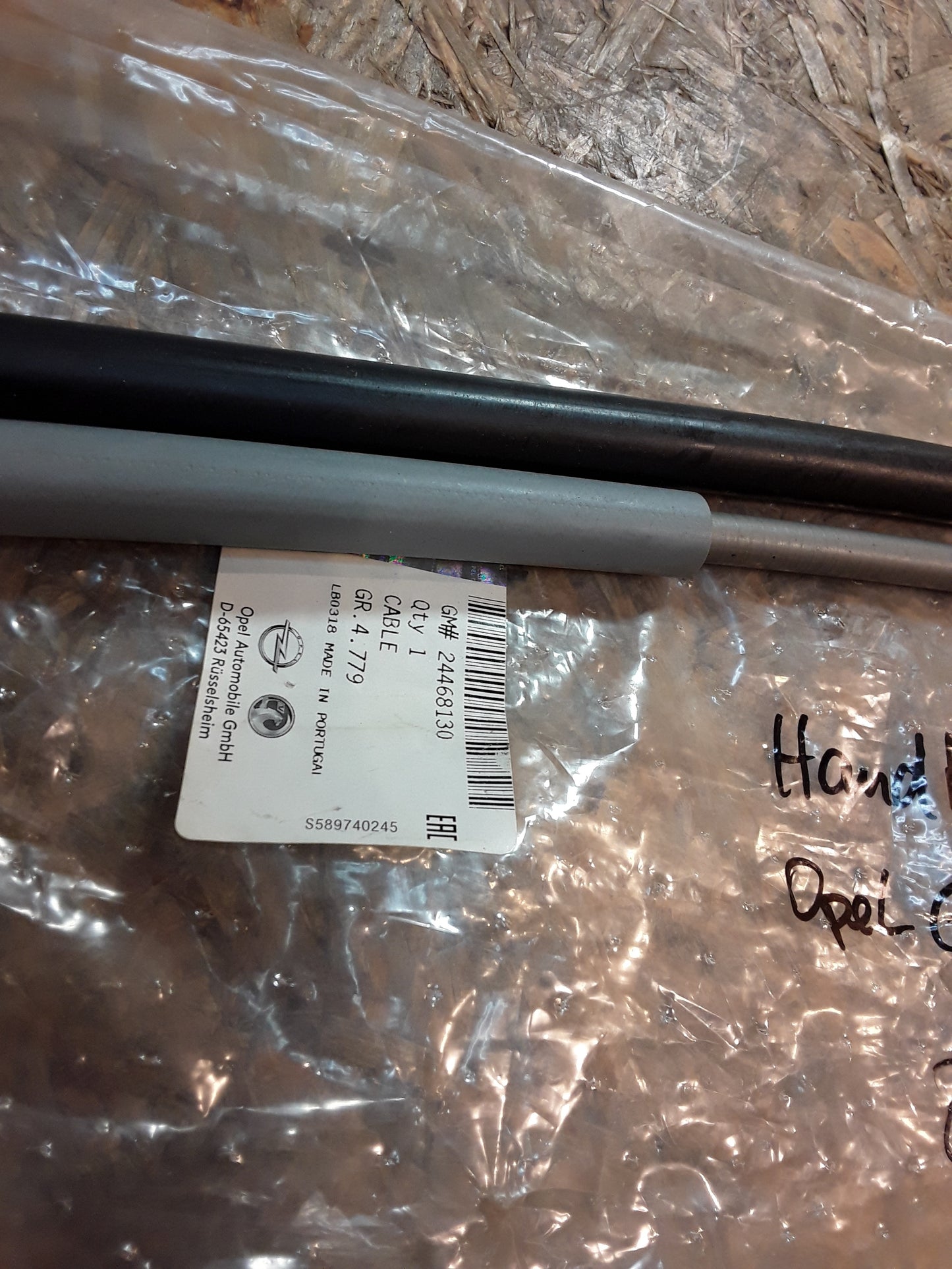 Corsa C Handbremsseil original GM Opel NEU