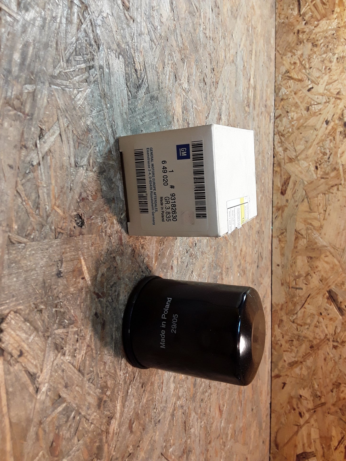 Vectra A Astra F Ölfilter original GM Opel NEU