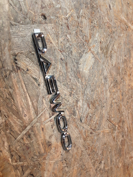 Chevrolet Daewoo Emblem "Daewoo" original GM Opel NEU