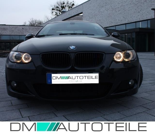 SET 2x Kühlergrill Sport-Performance Schwarz Glanz passend für BMW E92 E93+ M3 M
