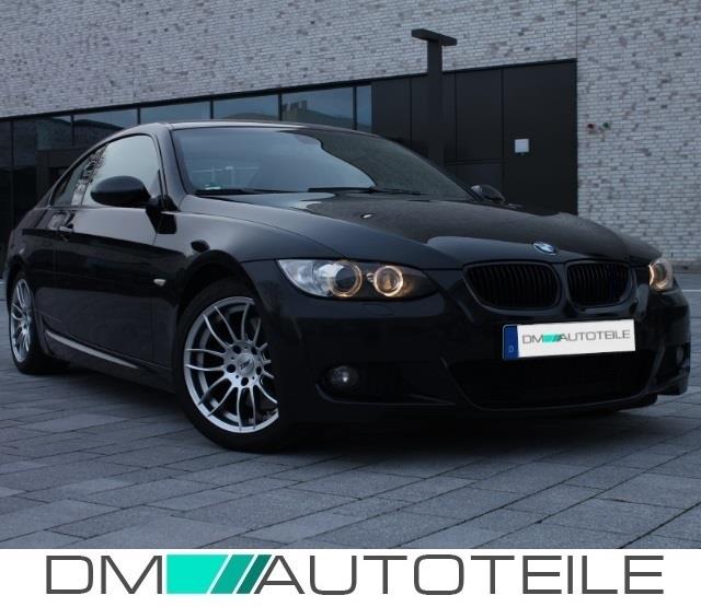 SET 2x Kühlergrill Sport-Performance Schwarz Glanz passend für BMW E92 E93+ M3 M