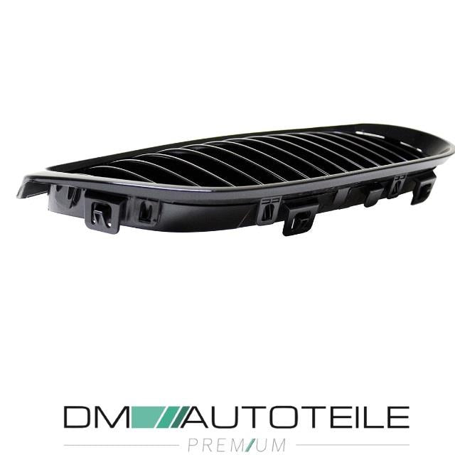 SET 2x Kühlergrill Sport-Performance Schwarz Glanz passend für BMW E92 E93+ M3 M