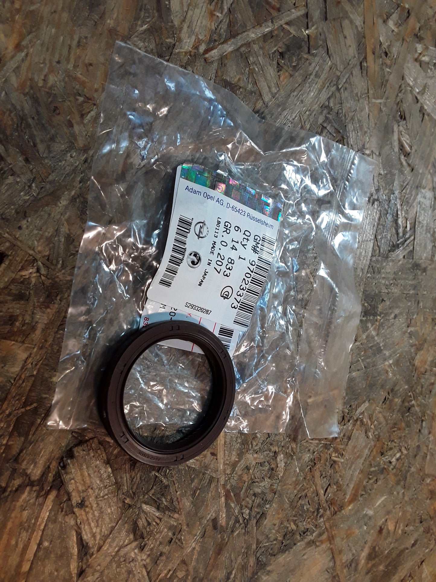 Frontera B Öldichtring Kurbelwelle vorne original GM Opel NEU