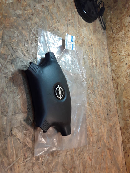 Omega A Signalknopf mit Signalhorn-Kontakt für Vierspeichenlenkrad original GM Opel NEU