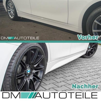 Bodykit Stoßstange Vorne PDC 6-Loch+ Seite + Hinten passt für BMW F30 & M-Paket
